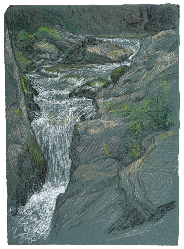 Paul CADMUS - Vermont Waterfall No.1 | MasterArt